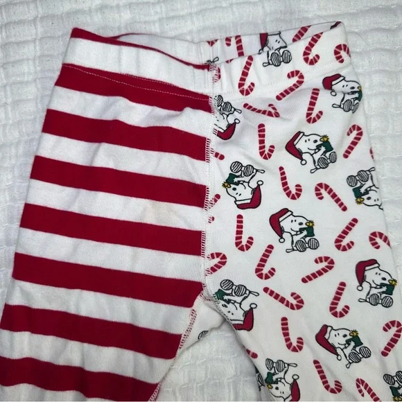 Snoopy: Peanuts! by Hanna Andersson (3T) Christmas Organic Cotton Toddler PJ’s - Picture 7 of 10